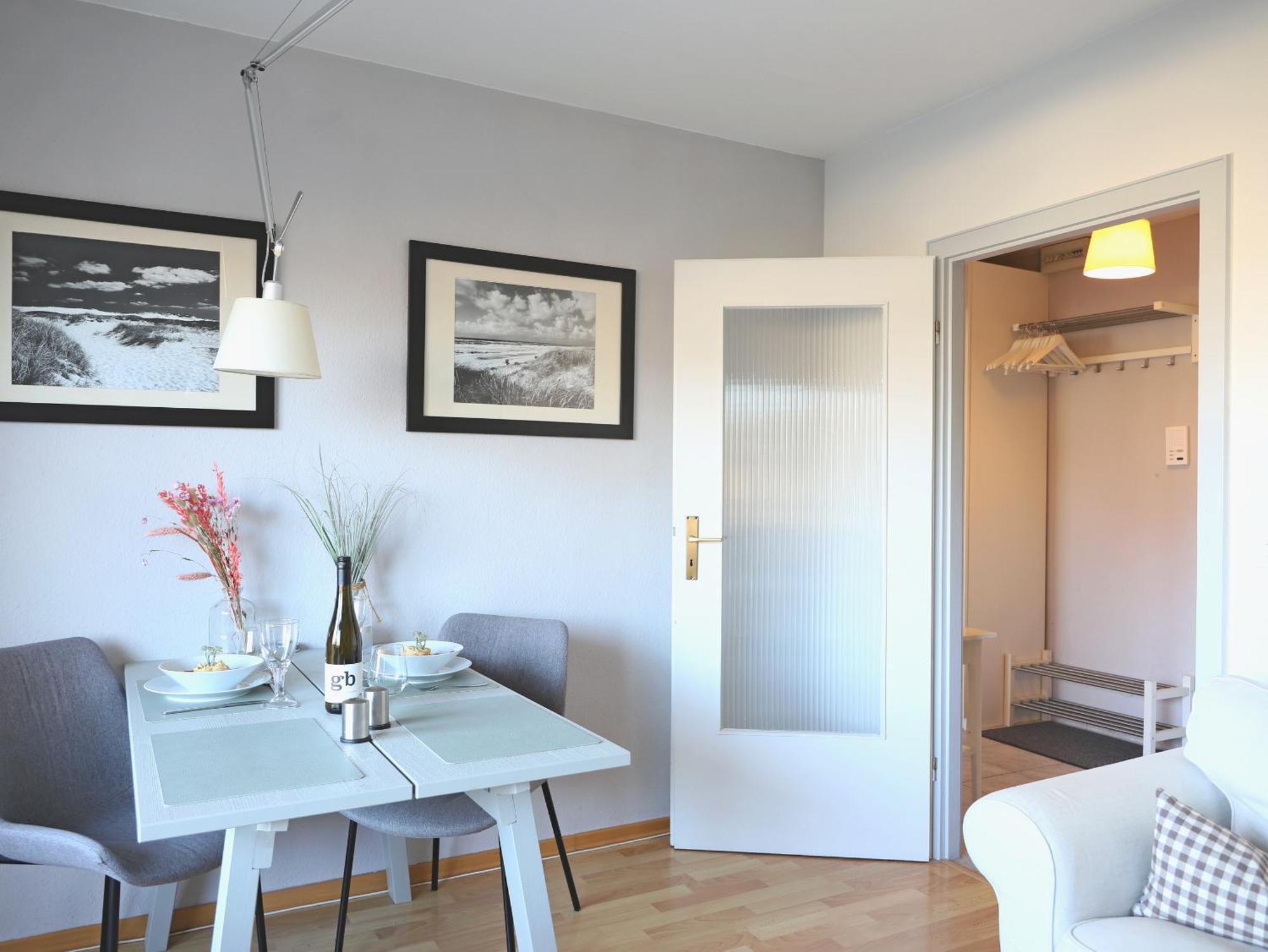 Modernes 2-Zimmer-Appartement mit Balkon. Westerland Exterior foto